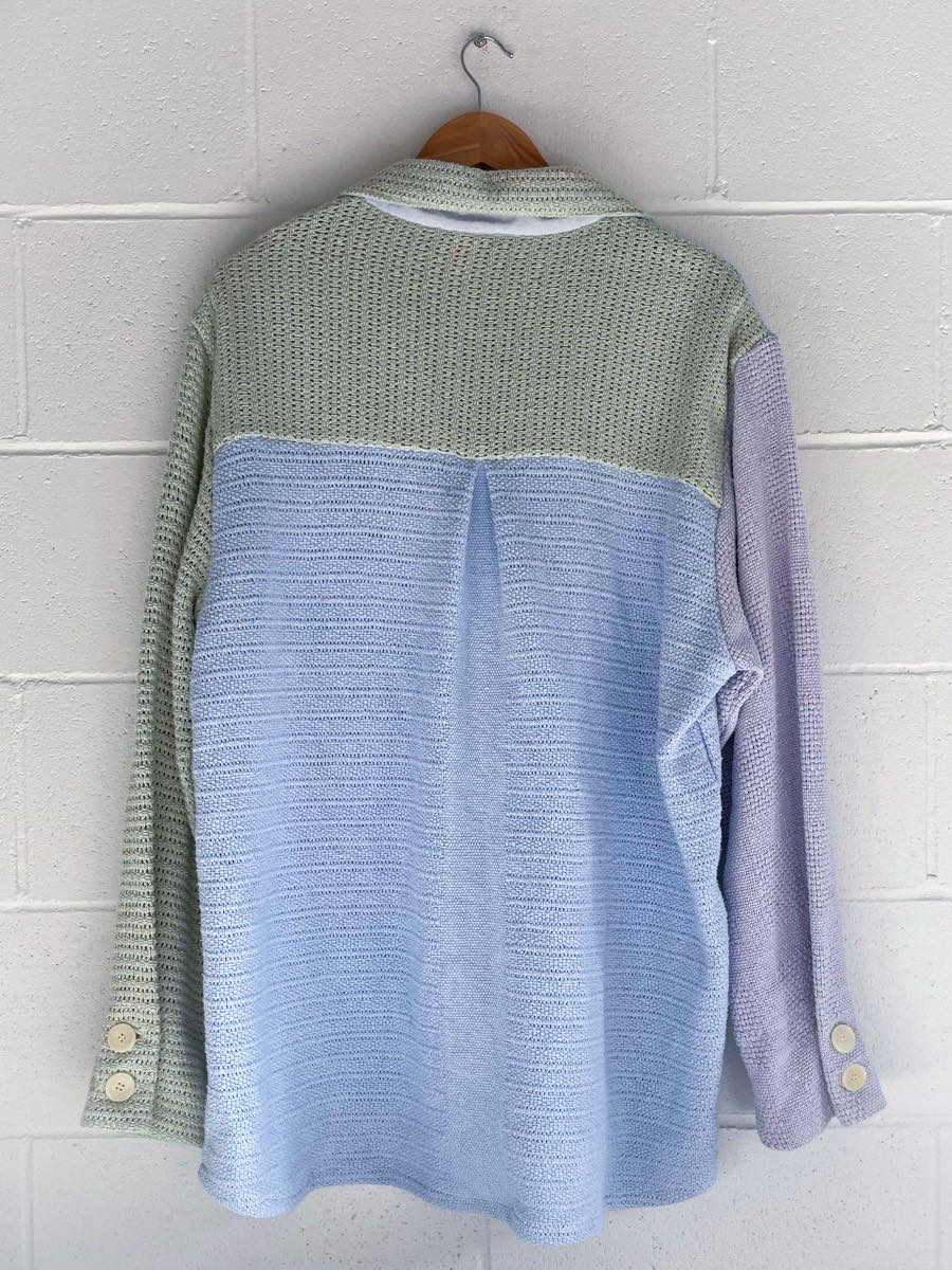 Billi Shirt in Peacock Splice