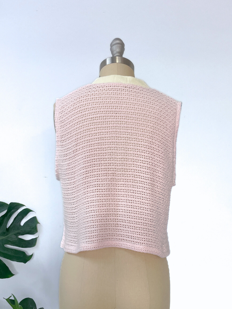 Bruns Vest in Daydream Splice