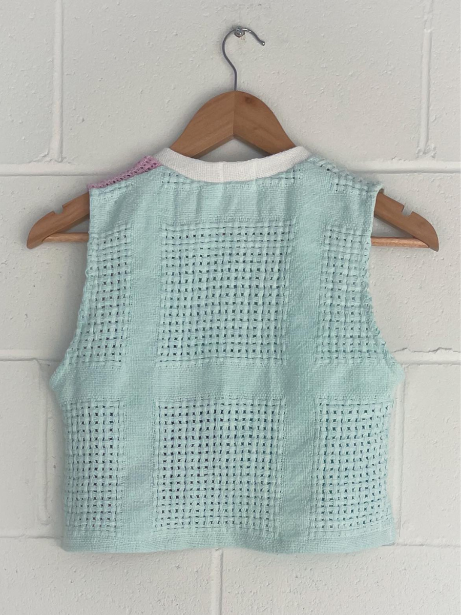 Bruns Vest in Hydrangea Splice