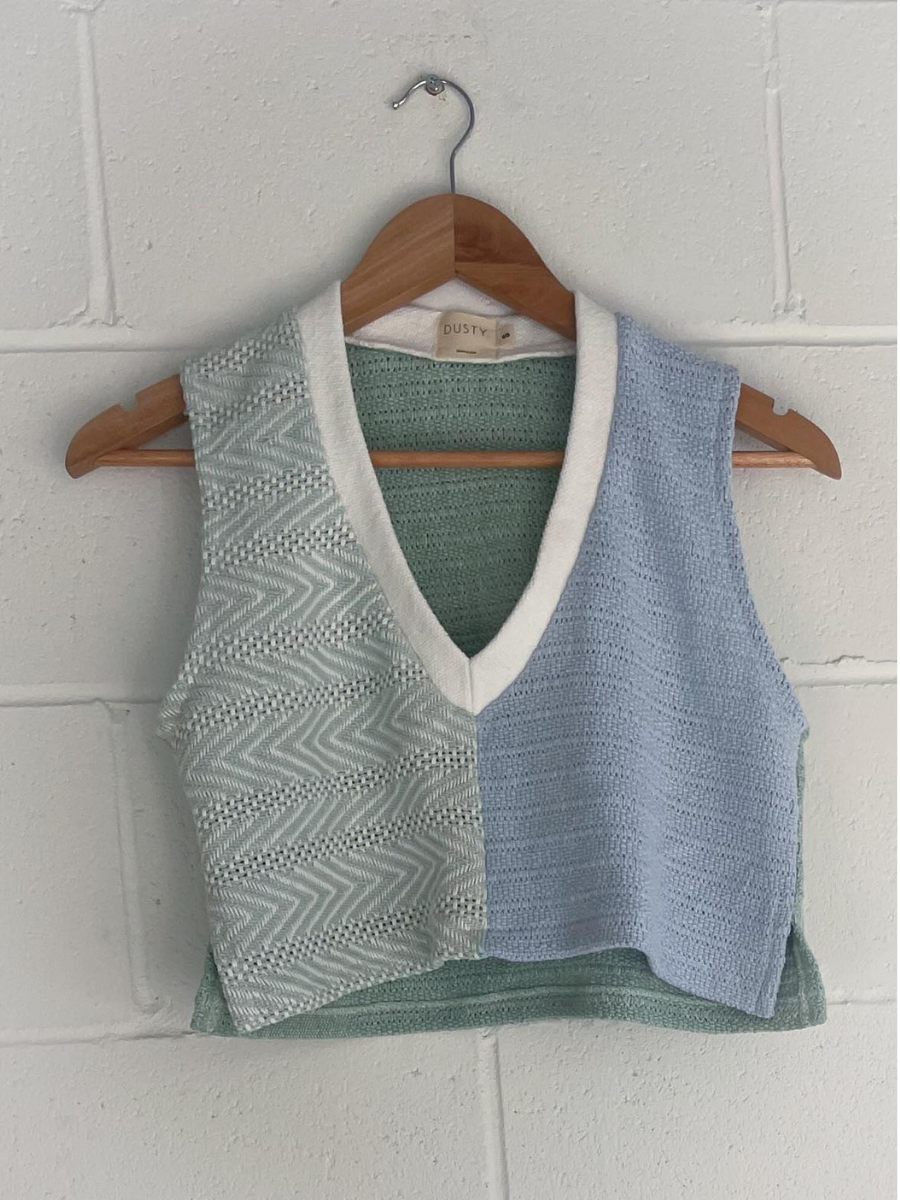 Bruns Vest in Sea Splice