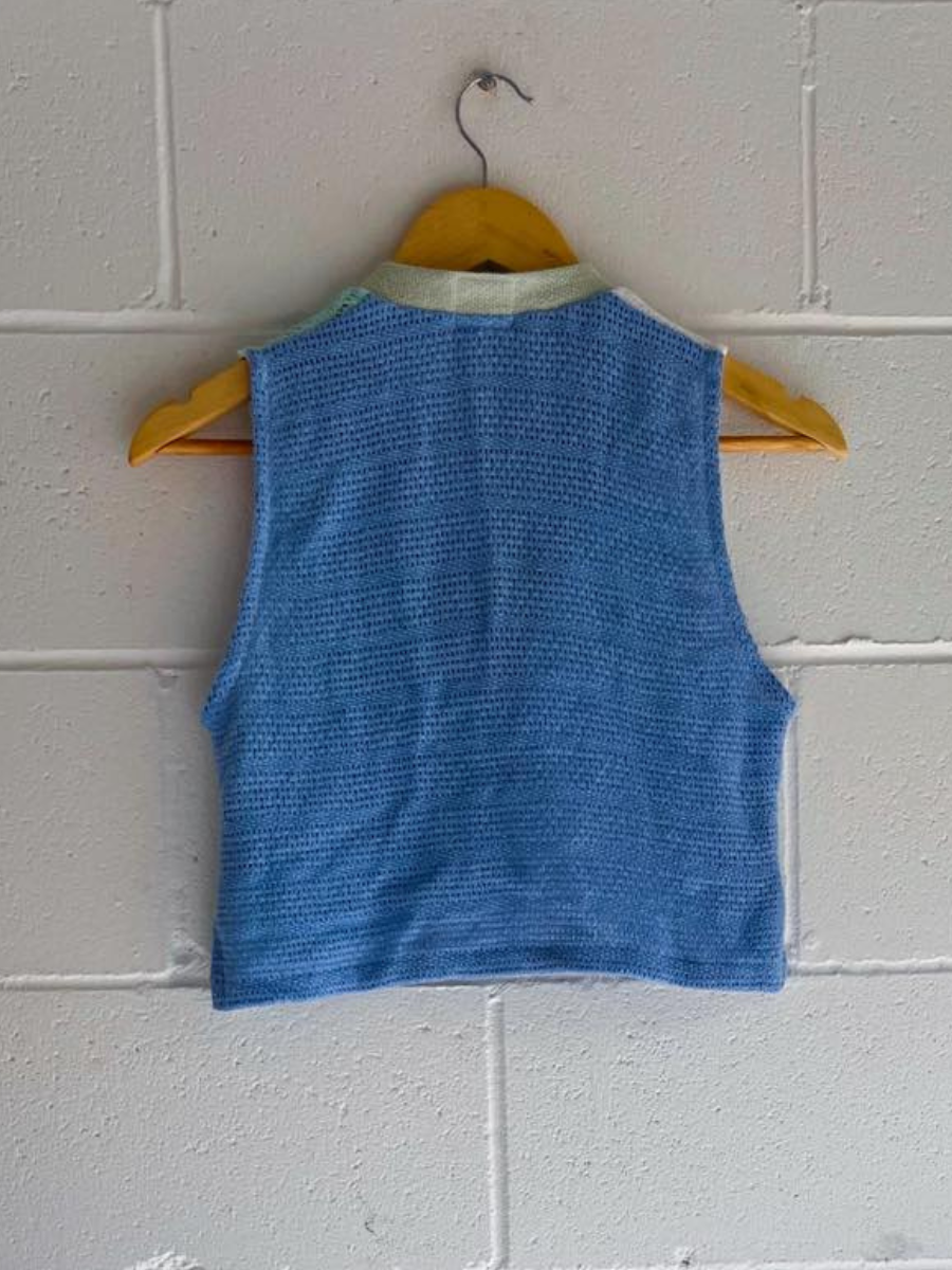Bruns Vest in Sea Splice