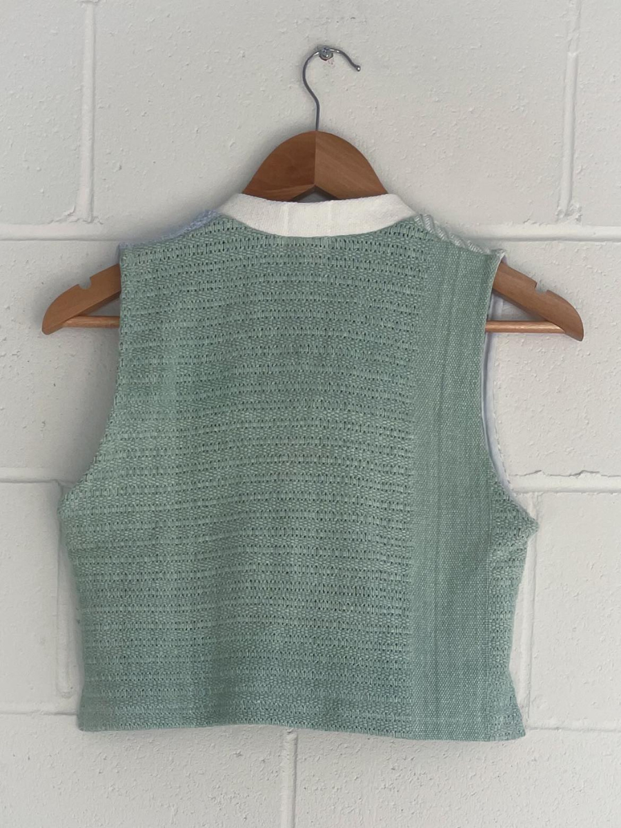 Bruns Vest in Sea Splice