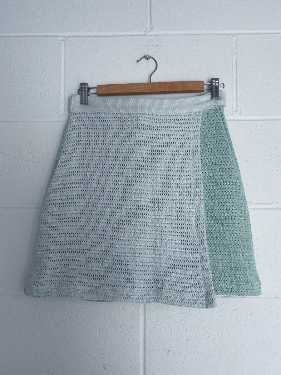 Evans Wrap Skirt in Forest Splice