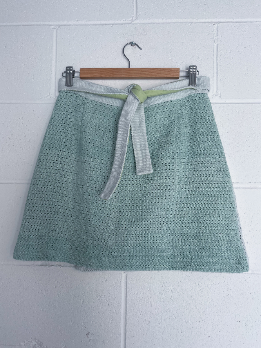 Evans Wrap Skirt in Forest Splice