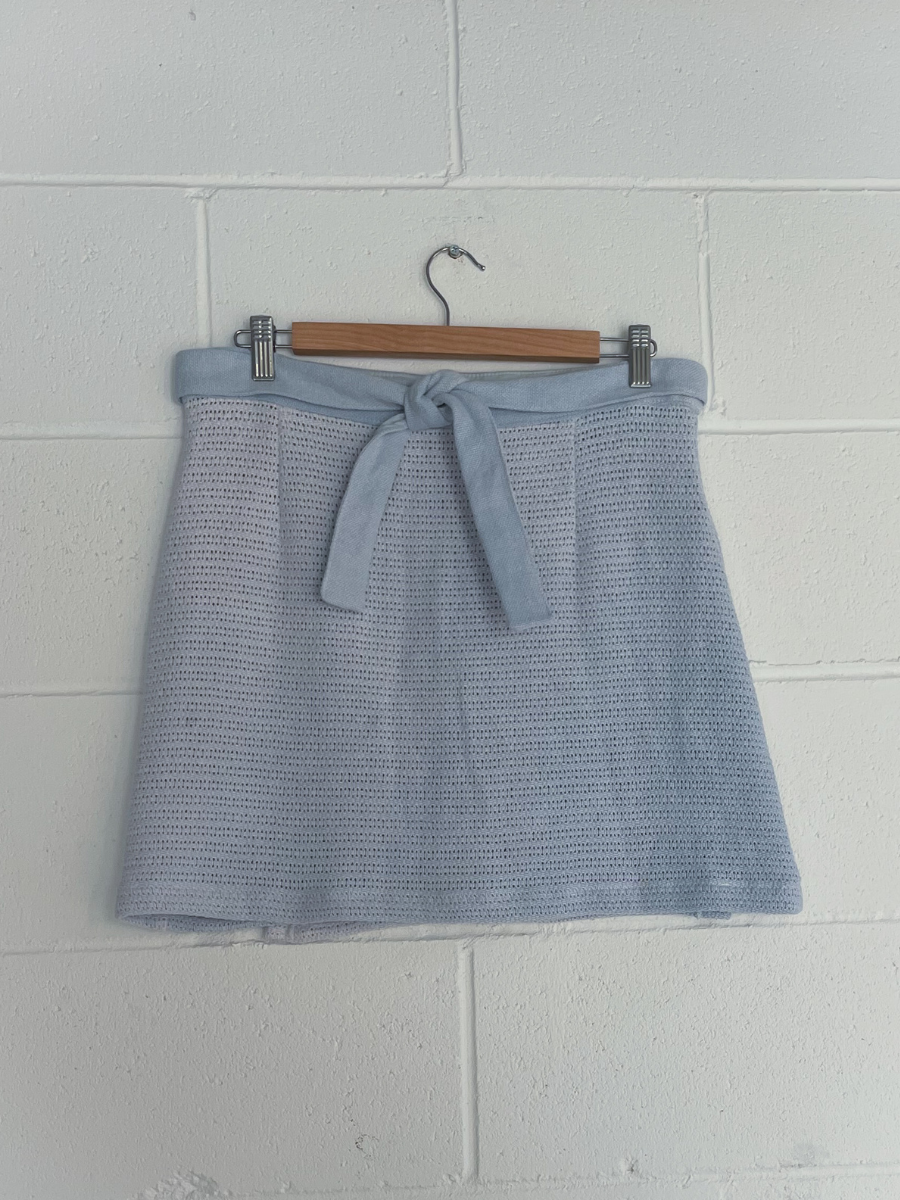 Evans Wrap Skirt in Rain