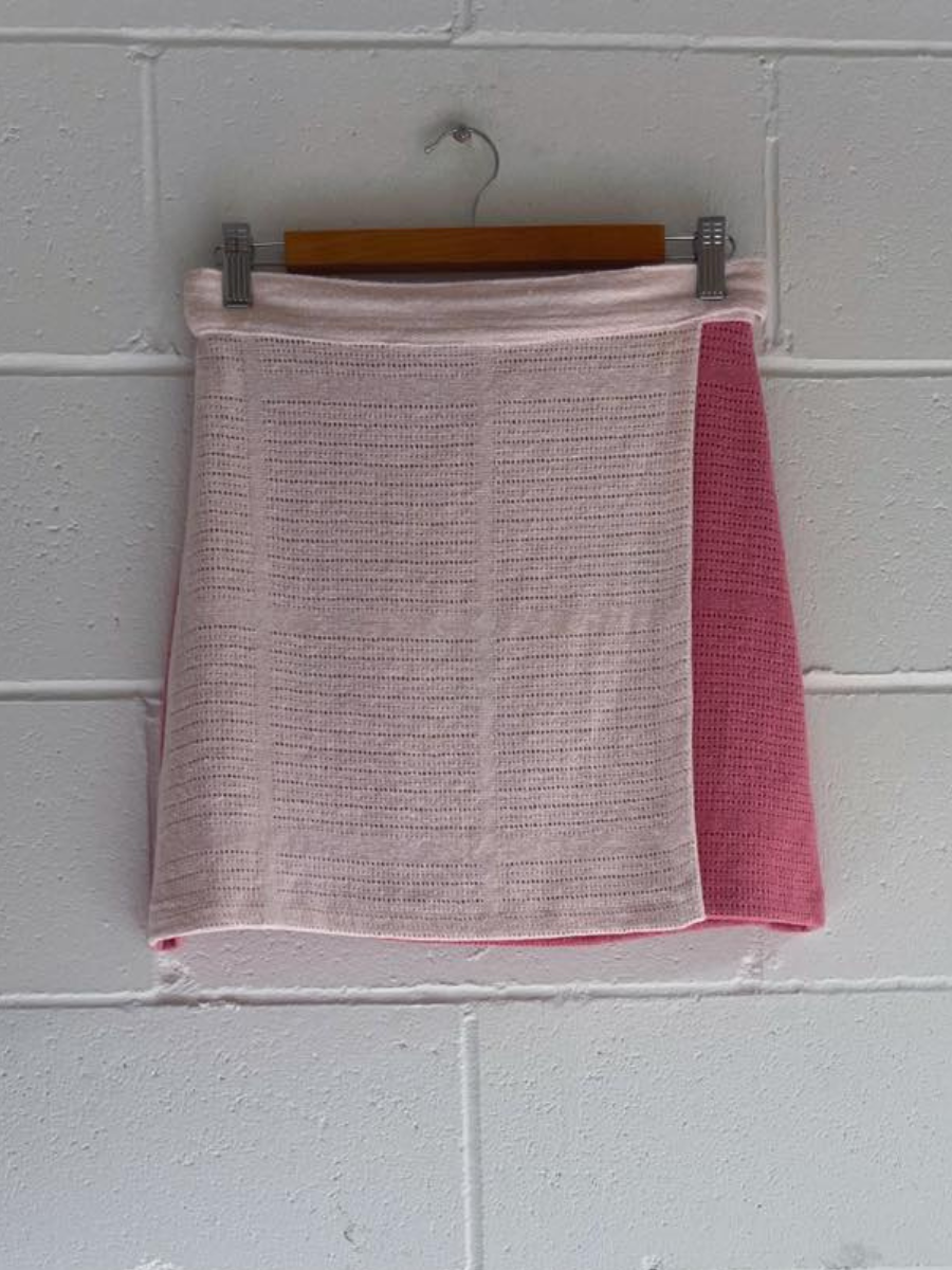 Evans Wrap Skirt in Rose Splice