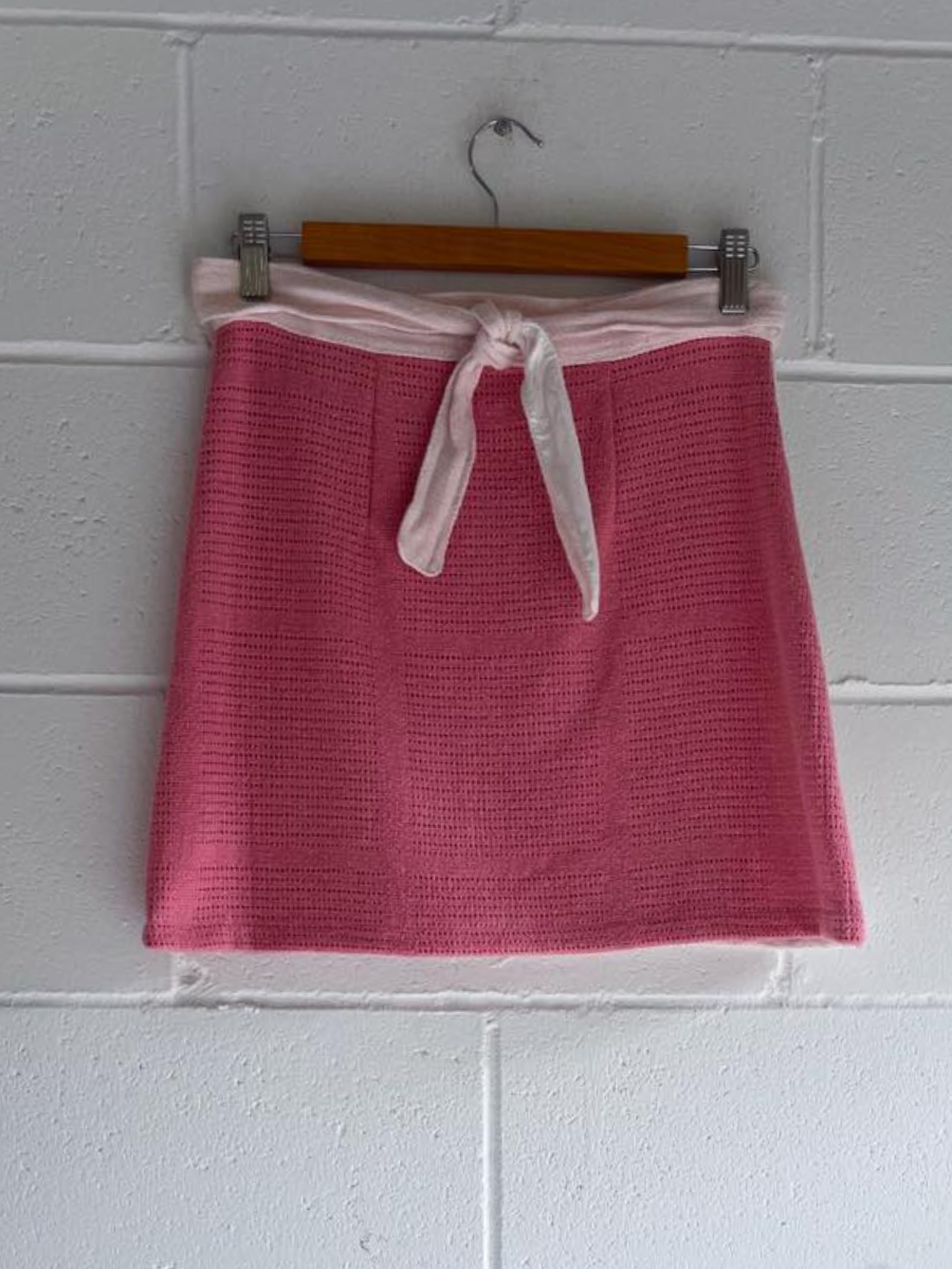 Evans Wrap Skirt in Rose Splice