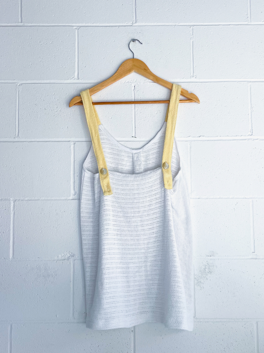 Dusty upcycled white mini dress