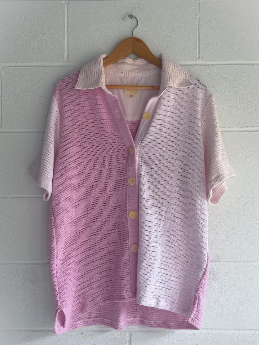 Lenni Shirt in Blush Splice