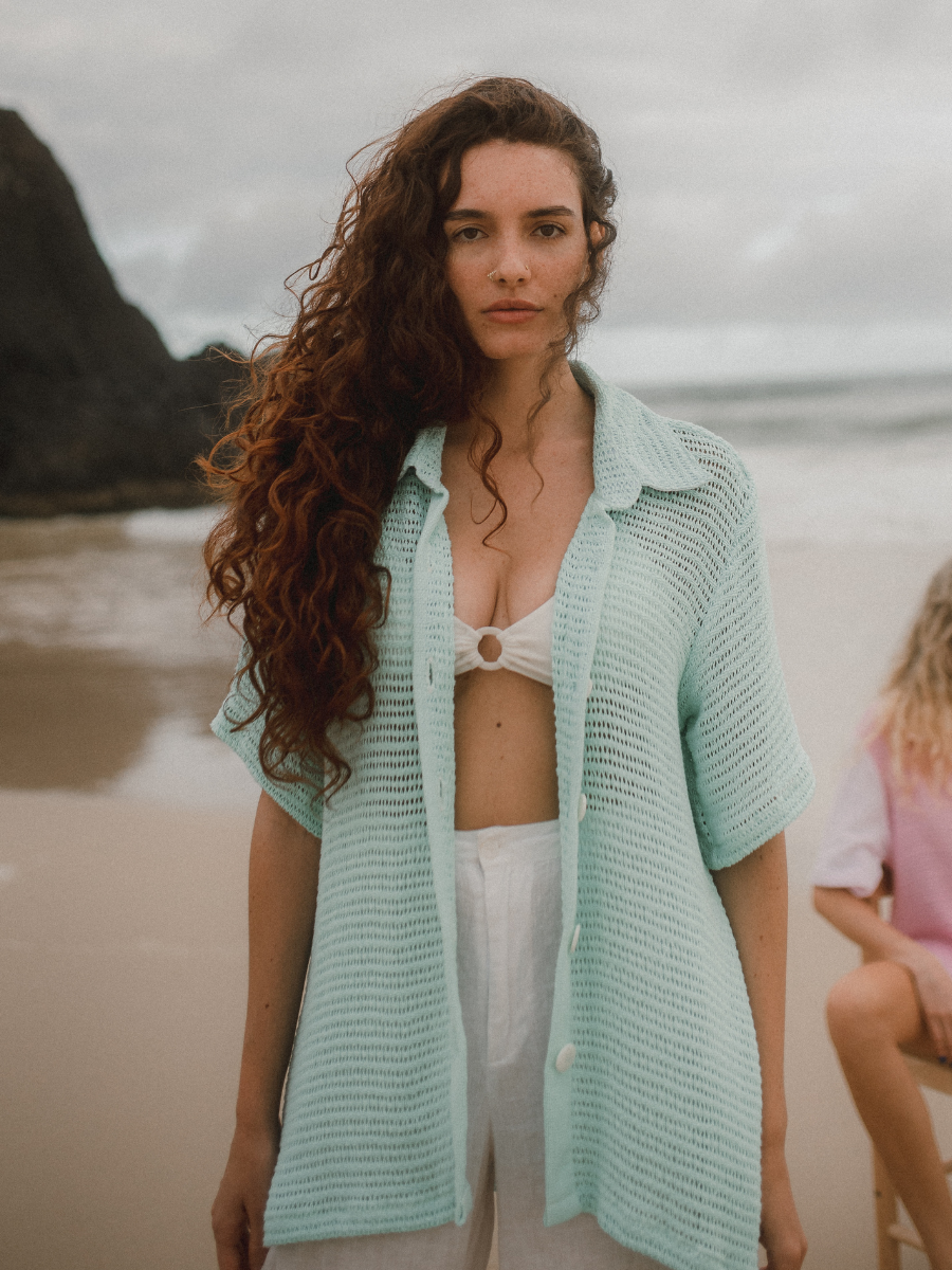 Lenni Shirt in Turquoise