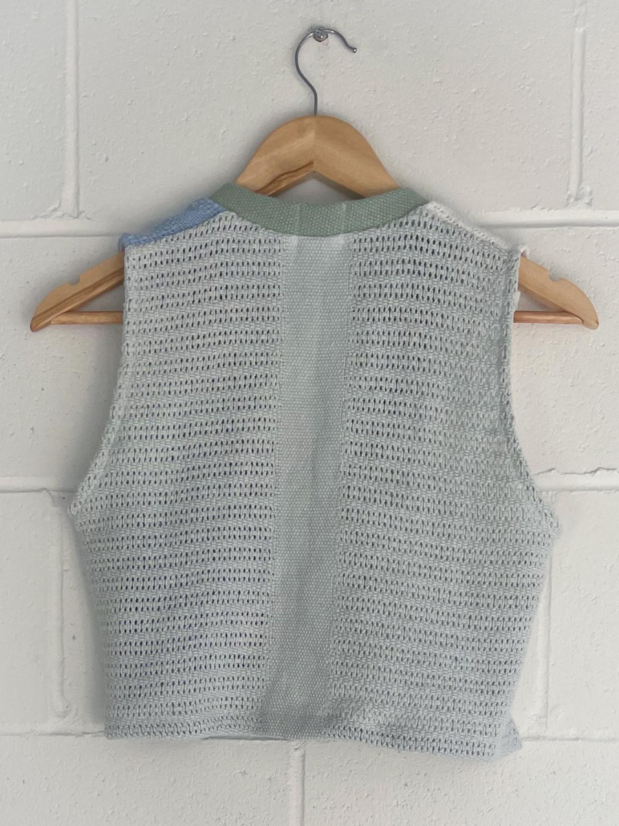 Bruns Vest in Breeze Splice