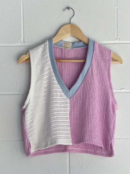 Bruns Vest in Floss Splice