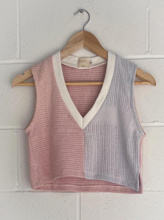 Bruns Vest in Musk Splice