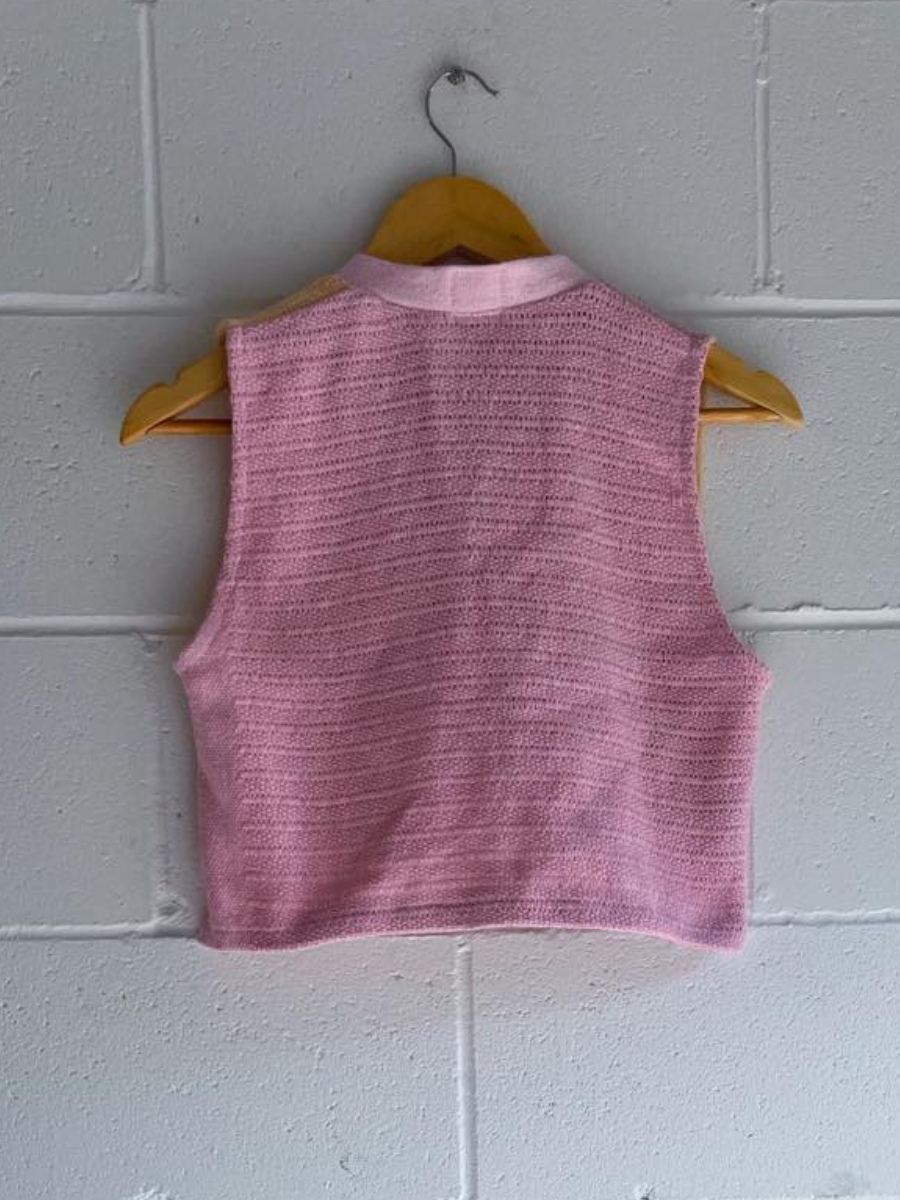 Bruns Vest in Rose Splice