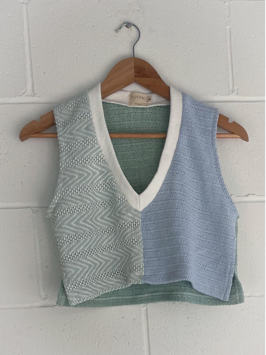 Bruns Vest in Sea Splice