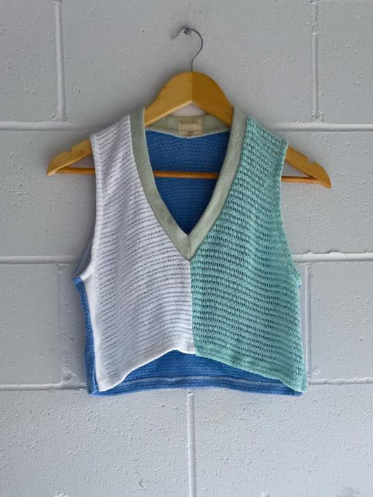 Bruns Vest in Sea Splice