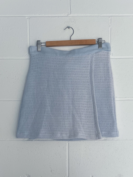 Evans Wrap Skirt in Rain