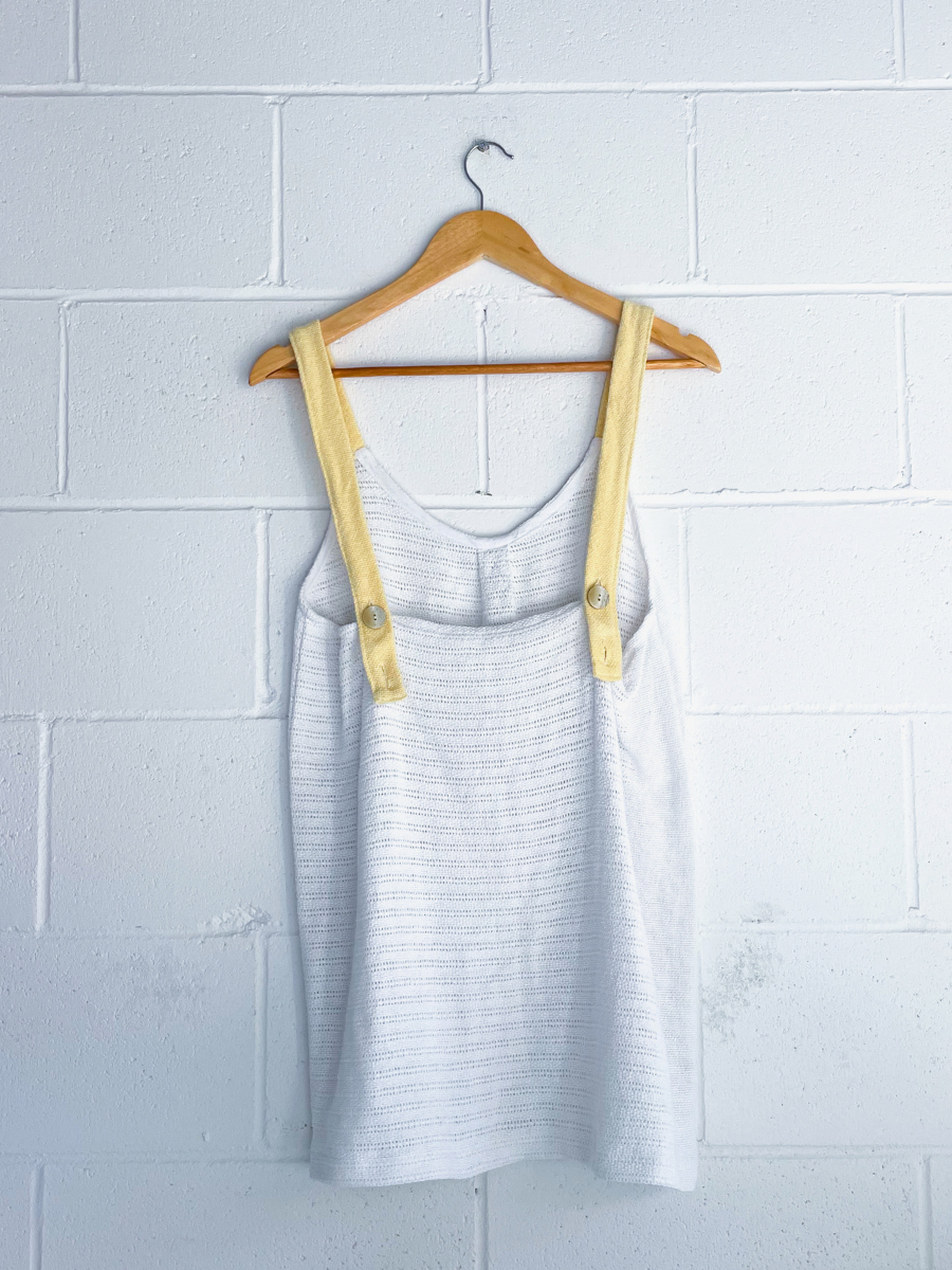 Dusty upcycled white mini dress 