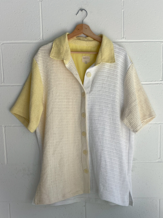 Lenni Shirt in Cream Splice