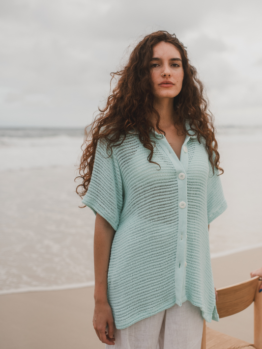 Lenni Shirt in Turquoise