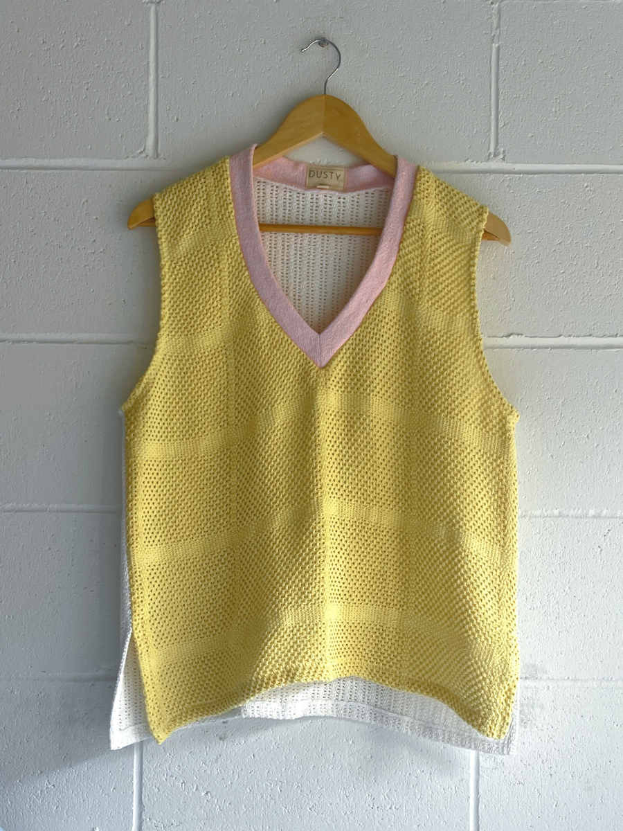 Tallows Vest in Daffodil